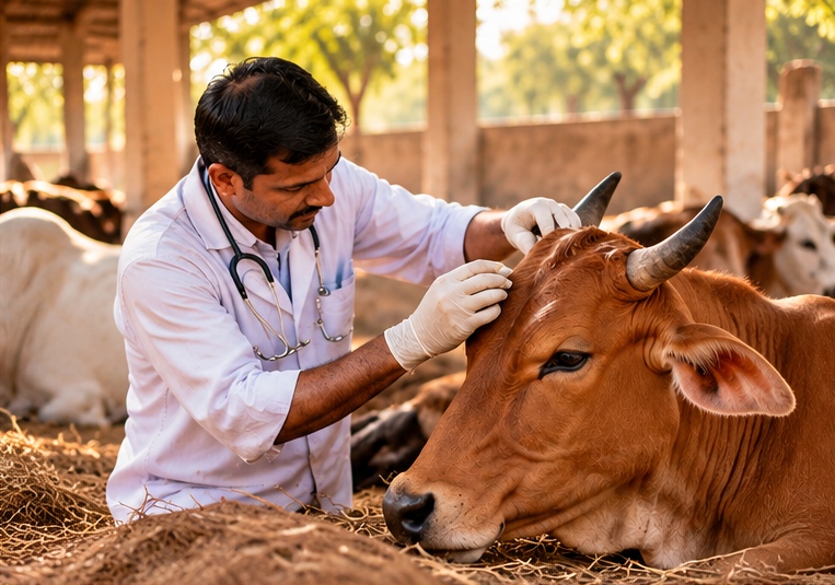 गौमाता की चिकित्सा एवं देखभाल